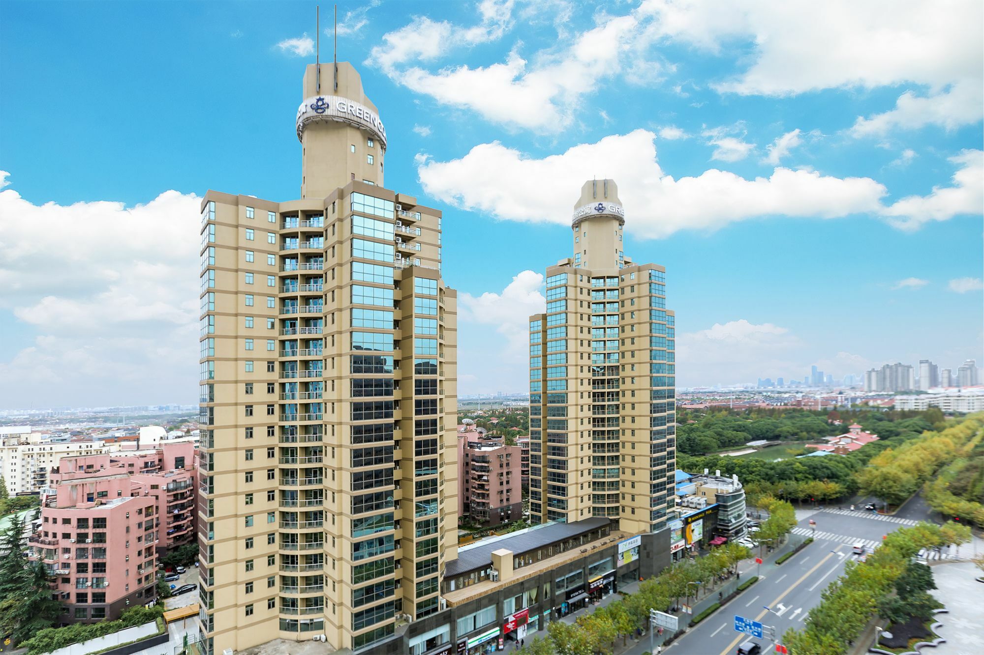 Green Court Residence Jinqiao Diamond Thượng Hải Ngoại thất bức ảnh